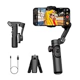 AOCHUAN Gimbal Stabilizer für Smartphone, iPhone Gimbal mit Fokusrad...