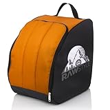 Rawstyle Skischuhtasche Skistiefeltasche Rucksack Helm für Hart-Soft-Boots...