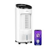 Klarstein Luftkühler mit Wasserkühlung, 4-in-1 Verdunstungskühler,...
