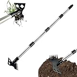 Unkrautstecher , Löwenzahnstecher, Unkraut Entferner Gerät, mit 1.48m...