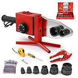 Muffenschweißgerät, Schweißgerät für Kunststoffrohre 20mm-63mm (PPR,...