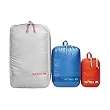 Tatonka Packwürfel Stuffsack Zip Set 3 - Ultraleichtes und platzsparendes...