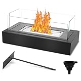 Tischkamin, GuKKK Bioethanol Tischkamin Tischfeuer, Bio Ethanol Kamin für...