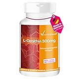 Vitamintrend L-Ornithin 500mg, 240 Kapseln, hochdosiert,...