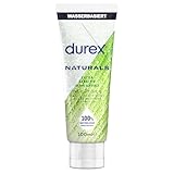 Durex Naturals Extra Sensitiv Gleitgel – 100% natürliches Gleitmittel...