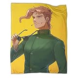 UNDERZY JoJo's Bizarre Adventure Decke Karikatur Decke Kuscheldecke Flanell...