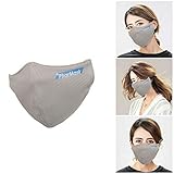Gesichtsmaske waschbar atmungsaktiv wiederverwendbar Erwachsene Mundschutz...