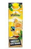 Pfanner Fairtrade Orangensaft (1 x 1 l) – 100% Orange – reich an...