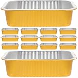 Toyvian 20 Stück Teiliges Aluminiumfolie Hitzebeständige Einweg...