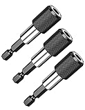 Bithalter Magnetisch, 3 Stück Mellbree Schnellwechsel Bithalter 1/4'' 60mm...