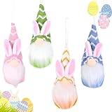 weiclianhp 4 Stück Osterdeko Wichtel, Frühlingsdeko Glückswichtel,...