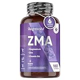 ZMA Kapseln - Zink & Magnesium Aspartat mit Vitamin B6-6 Monate Vorrat -...