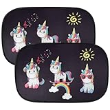 URAQT Auto Sonnenschutz, Kompatibel mit Personenkraftwagen, Autofenster...