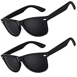 LINVO Sonnenbrille Herren Damen Polarisiert Retro Stil Rechteckig Vintage...