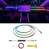FIVAVA Ambientebeleuchtung Auto,LED Innenbeleuchtung für Auto mit 220...