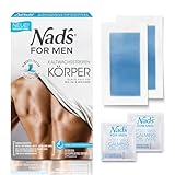 Nad's for Men Kaltwachsstreifen – 20 Vliesstreifen zur Depilation mit...