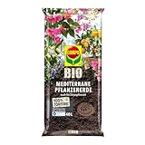 COMPO BIO Mediterrane Pflanzenerde torffrei für die Bildung schöner,...