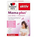 Doppelherz Mama plus mit DHA + Folsäure - wichtige Nährstoffe für Frauen...