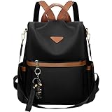 Leathario Rucksakck Damen klein,Diebstahlsicher Cityrucksack,PX4...