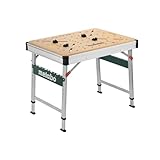 Metabo MWB 100 Multifunktionstisch – klappbare Werkbank mit...