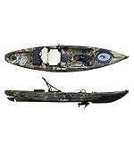 Galaxy Wahoo S Angelkajak ohne Antrieb Sit on top mit Steuer Fishing Kayak,...