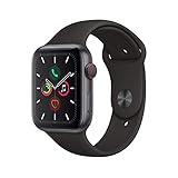 Apple Watch Series 5 (GPS + Zellular, 44MM) Aluminiumgehäuse Space Grau...