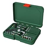 Bosch Bit-Ratschenschraubendreher T-Griff Set, 22-tlg. (max. Drehmoment 46...