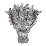 BESPORTBLE Gartenbrunnen mit Drachenkopf Wasserhahn und Wasserwand...