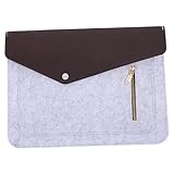 Gatuida Laptophülle mit Reißverschluss Filz Laptop Tasche Leicht mit...