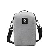 CRUMPLER Track Shot Camera Pouch 200, Kameratasche, grau meliert