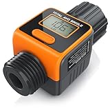 Brandson - Wasseruhr Wasserzähler digital 3/4 Zoll - Durchflussmesser -...