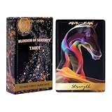 Tarot Cards, Clear Imagery Floral Deck, 4.06x2.36 Inches Physical Reading...
