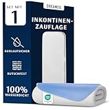 Dreamzie Inkontinenzunterlage Waschbar 70 x 100 cm - Matratzenschoner...