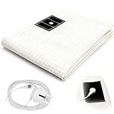 Erdungsmatte 90% Bio-Baumwolle und 10% Silberfaser, Magnetfeldmatte mit...