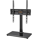 PERLEGEAR TV Standfuss TV Ständer Schwenkbar für 24-60 Flach & Curved...