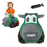 JAMARA 460598 Fendt Hüpftraktor HoppyDoo - Spielzeug für Kinder,...