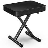 GLEAM Keyboardbank Gepolstertes Kissen X-Style Höhenverstellbar 36.8-47.0...