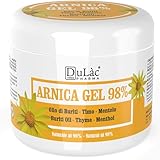 Dulàc - Arnika Gel Extra Stark 98% 500 ml, Schnelle Wirkung, Kühl...