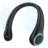 ITSHINY Hals ventilator, Tragbarer Ventilator Hals, leiser Mini USB...