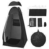 Warmiehomy Pop Up Toilettenzelt, Tragbares Dusch-Sichtschutzzelt,...