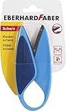 Eberhard Faber 579951 – Mini Kids Kinderschere in blau, für Linkshänder...