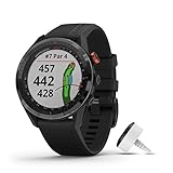 Garmin Approach S62 Bundle, Premium-Golf-GPS-Uhr mit 3 CT10...
