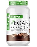 Vegan 7K Protein - 1kg - Caramel Schokolade - Rein pflanzliches...