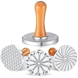 Ginobili 3 Stück Cookie-Stempel Aus Metall, Cookie-Pressform-Set mit...