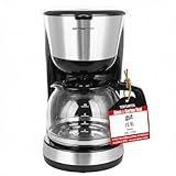 Emerio CME-122933, Filter Kaffeemaschine, 1.25l für bis zu 10 Tassen...