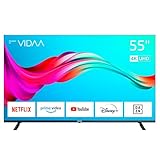 DYON Smart 55 VX - 55 Zoll (139 cm) 4K UHD Smart TV mit HD Triple Tuner...