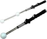 HH-Golf Rhythm Click Sound Teleskop Warm Up Golf Swing Trainer,...