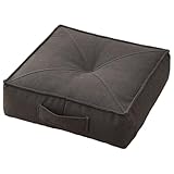 Stuhl-Sitzkissen, extra dick, 16 x 16 x 6 cm, Stoff, quadratische...