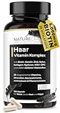 Haar Vitamin Komplex mit 28 Vitalstoffen - Hochdosiert mit Biotin, Keratin,...