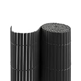 jarolift PVC Sichtschutzmatte Sichtschutzzaun, Balkon Sichtschutz Zaun für...